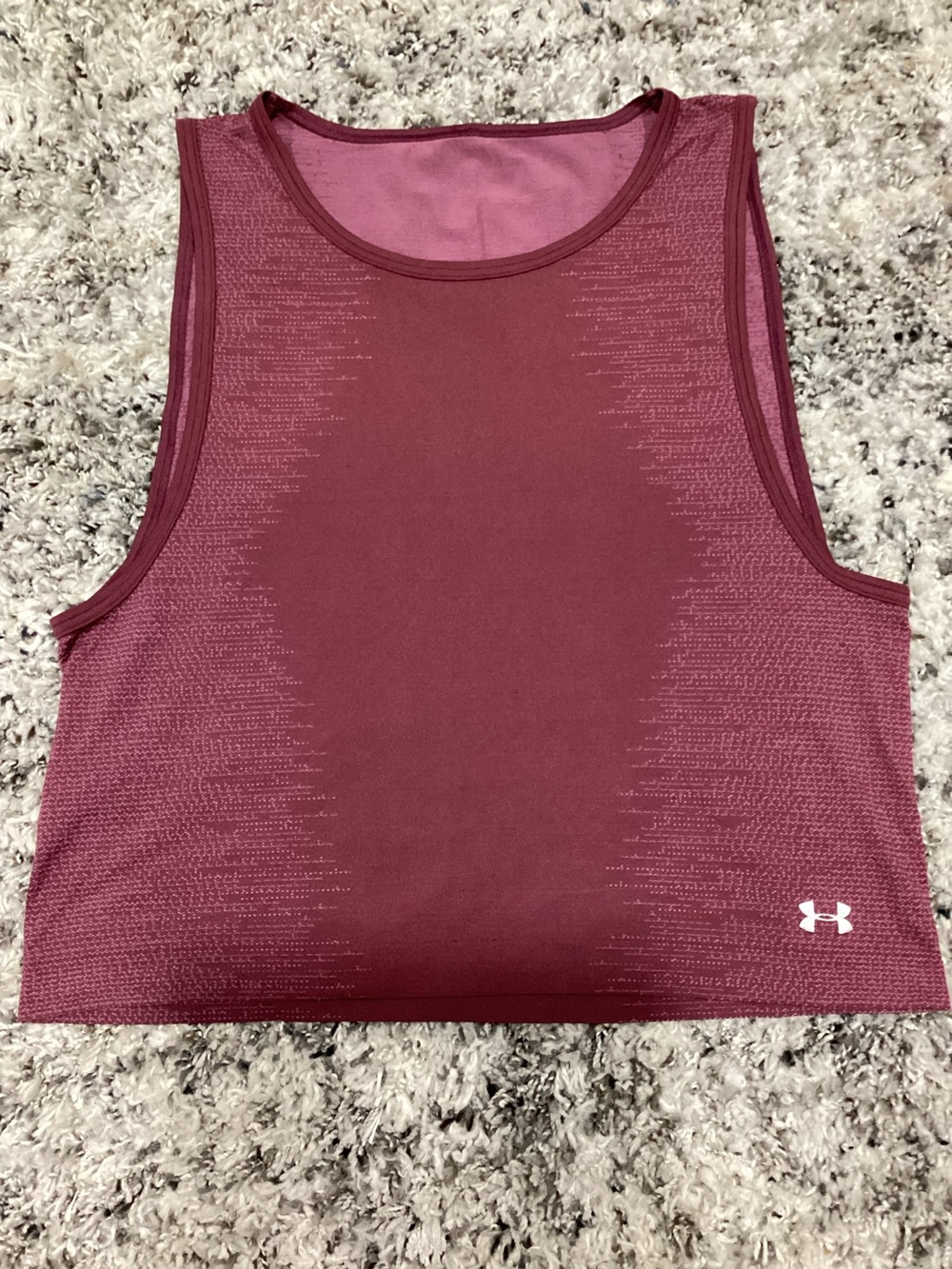 Under Armour Women's Burgundy Performance Tank Top